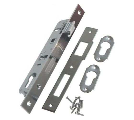 Изображение товара Замок дверной врезной ANBO м/о 85 мм, пл. 23 мм, д/м 30 мм с фалевой защелкой l4379 ANBO11532330