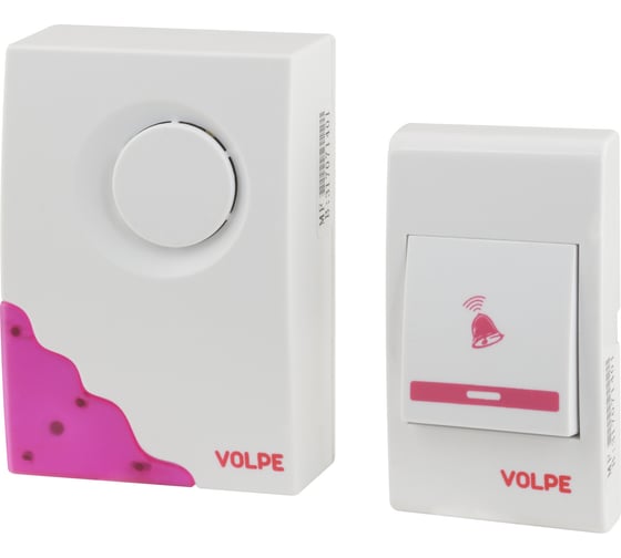 Изображение товара Беспроводной звонок Volpe UDB-Q026 W-R1T1-16S-80M-WH UL-00002402