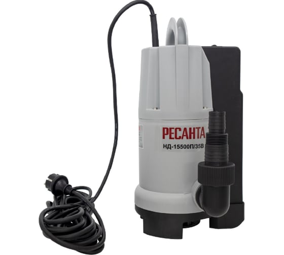 Изображение товара Дренажный насос Ресанта НД-15500П/35B 77/2/4