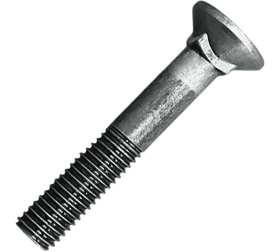 Изображение товара Болт лемешный 12х60 10 шт для крепления лемехов ГОСТ 7786-81 ARNO INDUSTRIES A08001206000205
