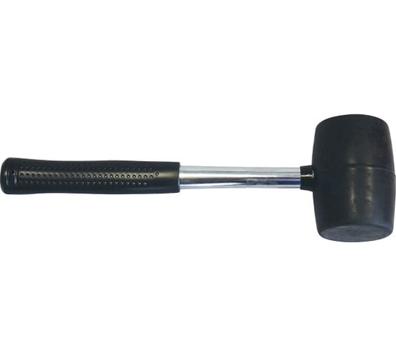 Изображение товара Киянка Политех черная, металлическая обрезиненная рукоятка, 900 гр 2541790