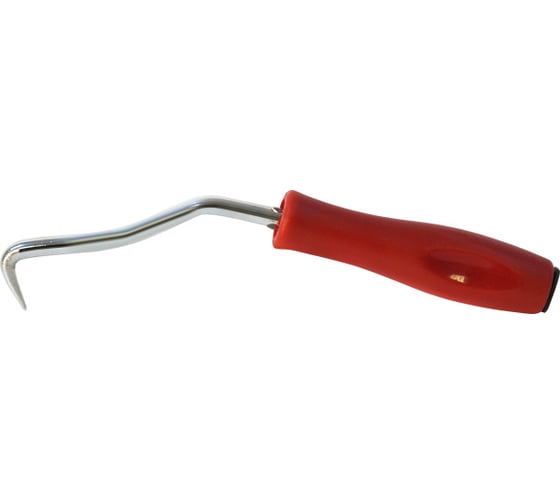 Изображение товара Крюк для вязки арматуры Политех пластиковая рукоятка, d 0,75 мм х 220 мм, 2601120