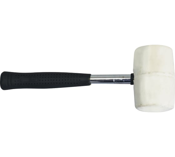 Изображение товара Киянка Политех белая, металлическая обрезиненная рукоятка, 225 гр 2541925