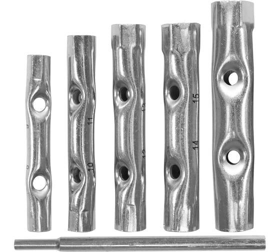 Изображение товара Набор трубчатых торцевых ключей Политех 5 штук, 8-17 мм 2807530