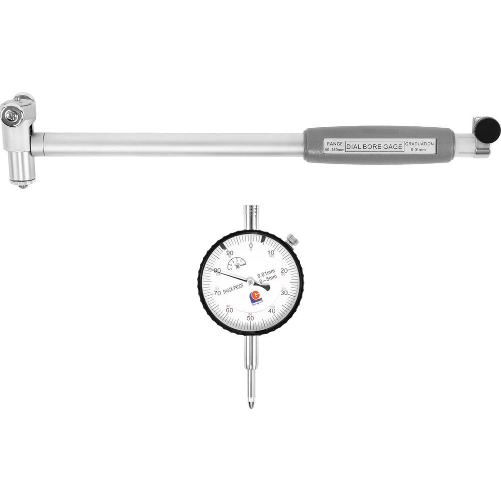 Изображение товара Нутромер Guanglu индикатор НИ 50-160 профессиональный механический