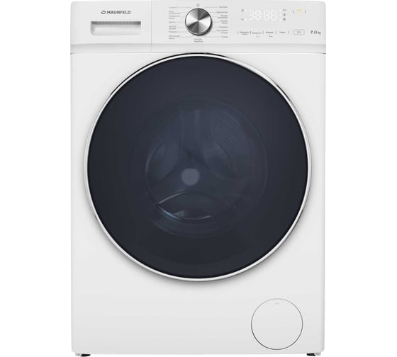 Изображение товара Стиральная машина c инвертором и паром MAUNFELD MFWM127IWH053