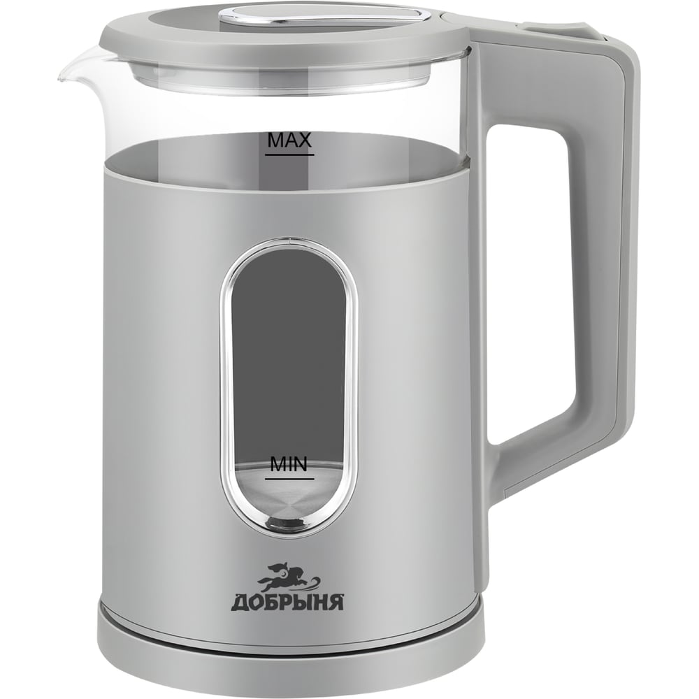 Изображение товара Электрический чайник Добрыня DO-1271G 1.8л мощность 1500Вт серый