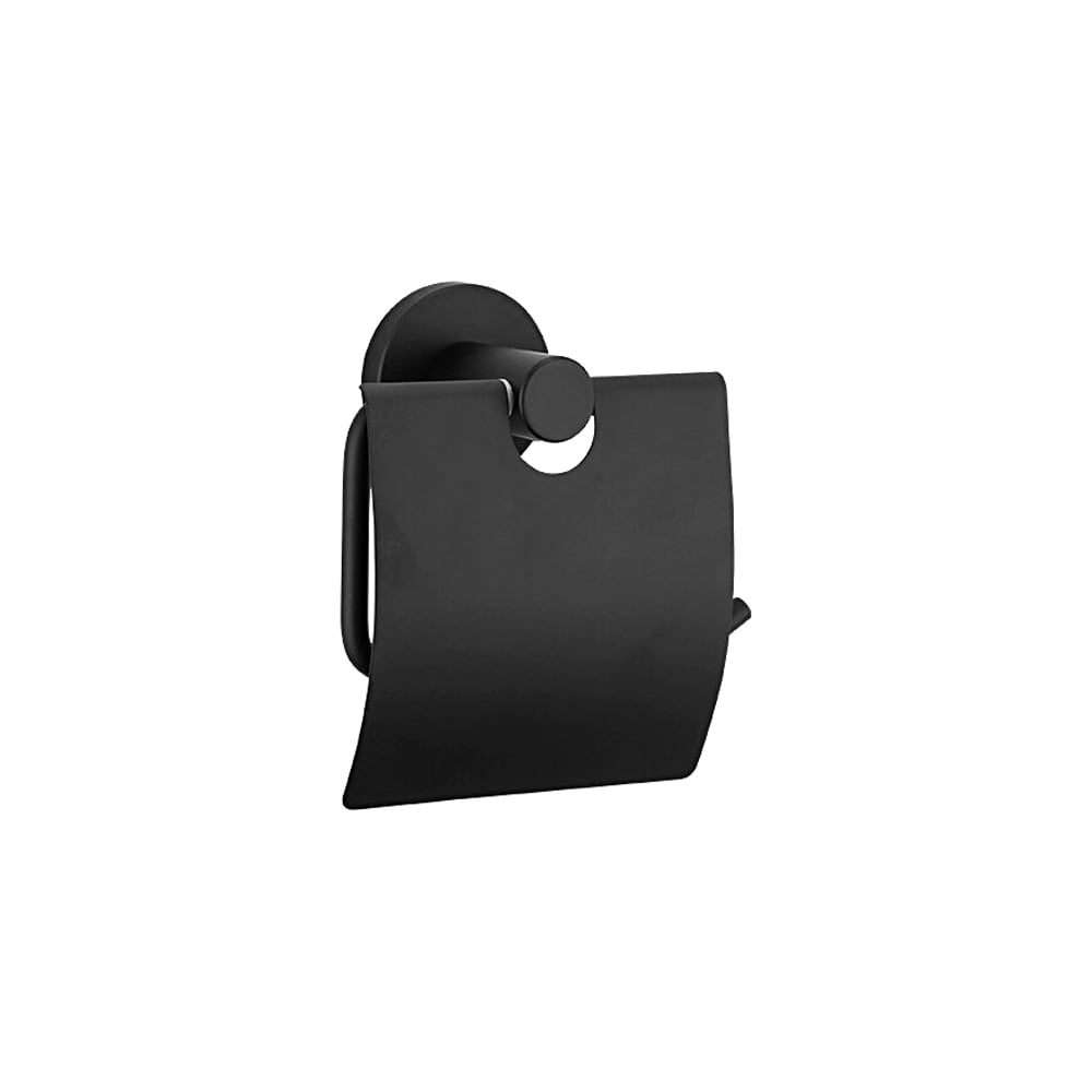 Изображение товара Бумагодержатель FRAP F30203 из нержавеющей стали с крышкой для туалетной бумаги