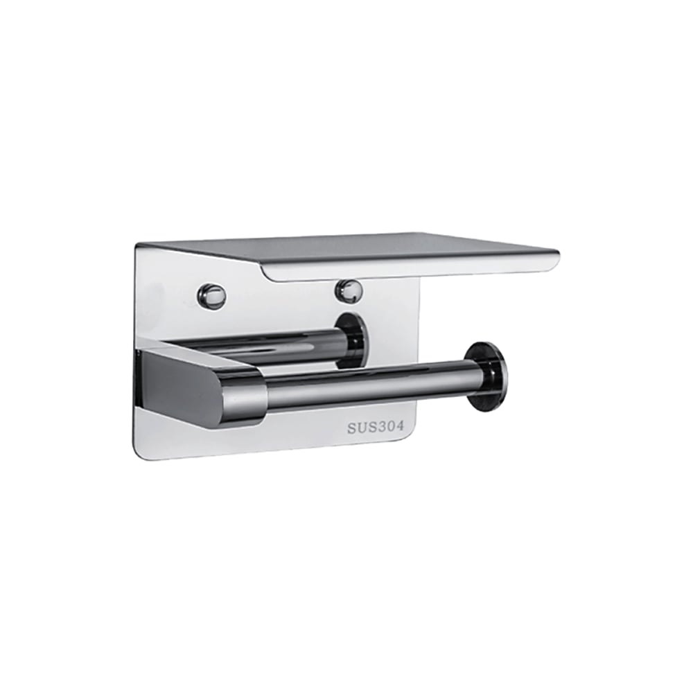 Изображение товара Бумагодержатель FRAP F502 с полочкой для телефона и глянцевым покрытием