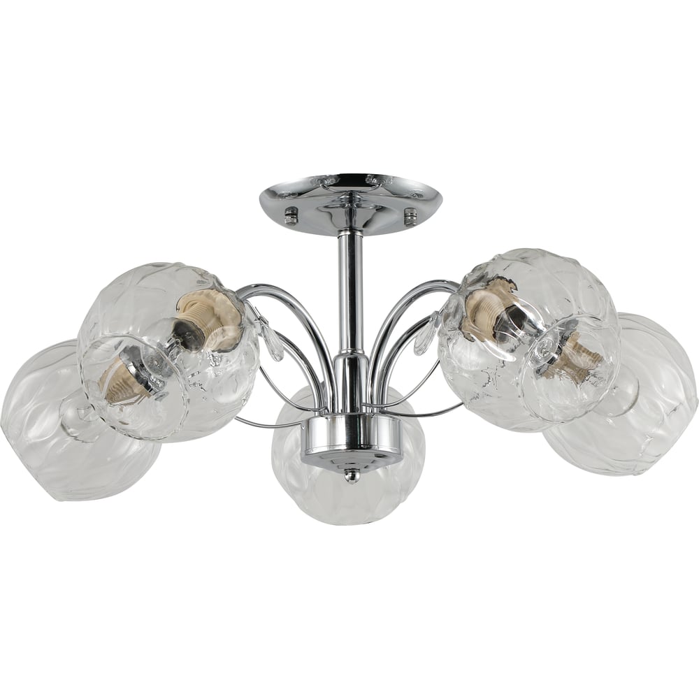 Изображение товара Люстра Schaffner Diario 4315-5 хром 5 ламп по 40 Вт классика