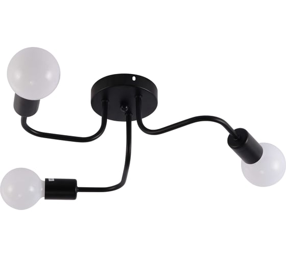 Изображение товара Люстра Schaffner Neve 4205-3, цвет черный, 180 Вт Neve 4205-3 BK