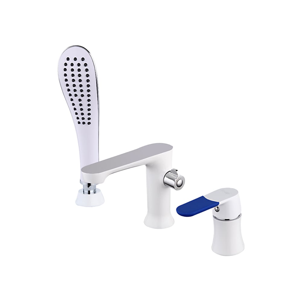 Изображение товара Смеситель для ванны FRAP F1134 встраиваемый однорычажный бело-хром