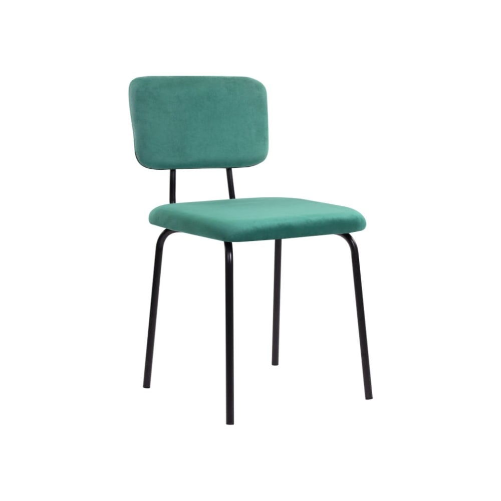 Изображение товара Комплект из 4 стульев BRABIX CF-090 современный дизайн черный и зеленый ткань