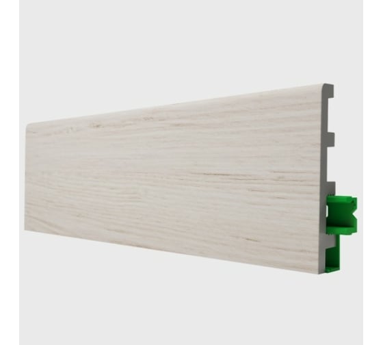 Изображение товара Плинтус Hannahholz SCANDIC 16x81x2000 мм, Сосна молочная, 404 Polynix 31.03.81404.367