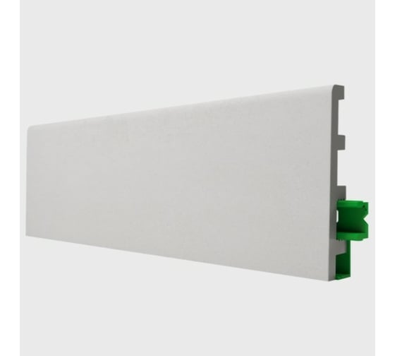 Изображение товара Плинтус Hannahholz SCANDIC 16x81x2000 мм, Бетон бежевый, 404 Polynix 31.03.81404.385