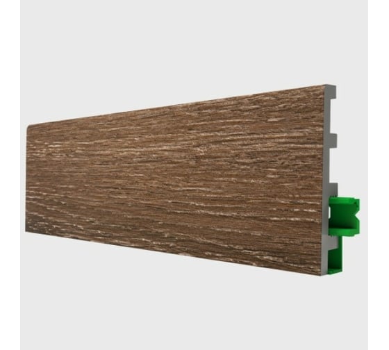 Изображение товара Плинтус Hannahholz SCANDIC 16x81x2000 мм, Дуб коричневый, 404 Polynix 31.03.81404.364