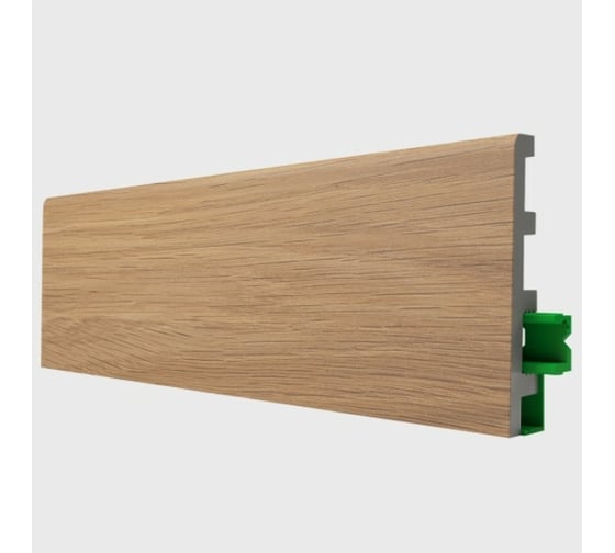 Изображение товара Плинтус Hannahholz SCANDIC 16x81x2000 мм, Дуб опак, 404 Polynix 31.03.81404.310