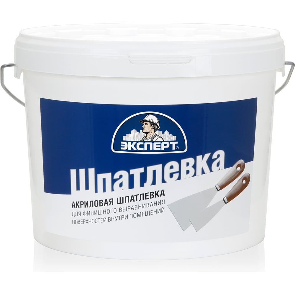 Изображение товара Финишная шпатлевка ЭКСПЕРТ акриловая 16 кг для внутренних работ