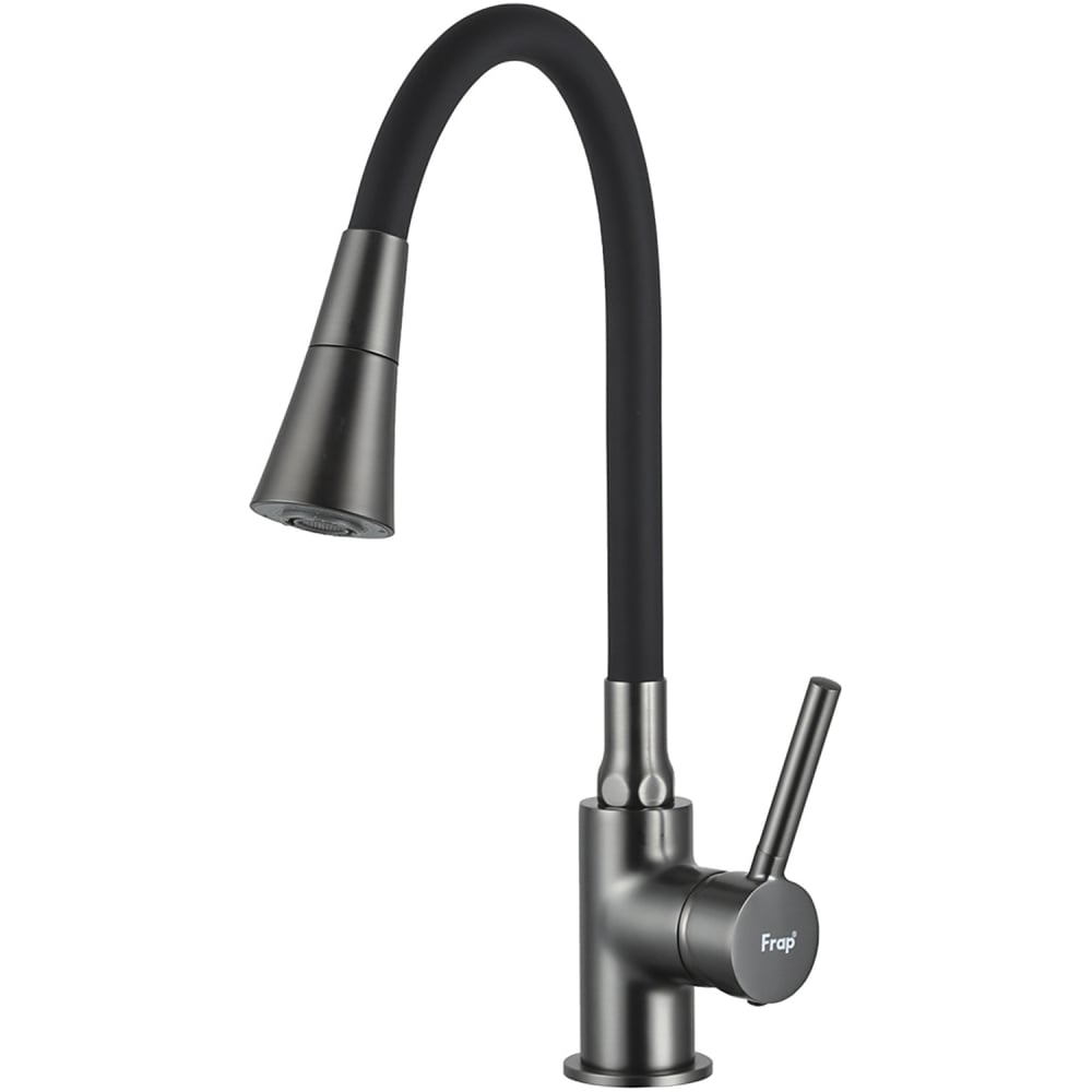 Изображение товара Современный смеситель для кухни FRAP F4044-9 с гибким изливом и керамическим картриджом