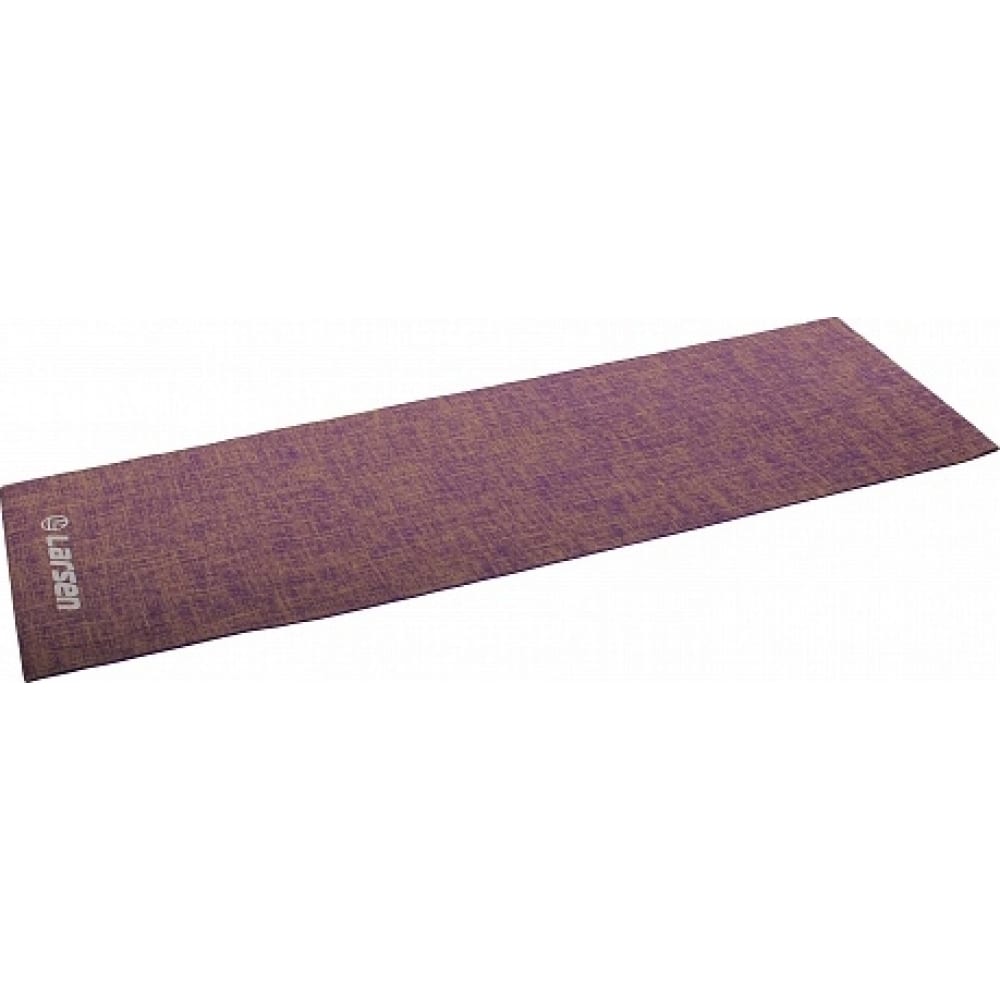 Джутовый коврик для фитнеса и йоги Larsen блок для йоги 23 × 15 × 8 см 180 г