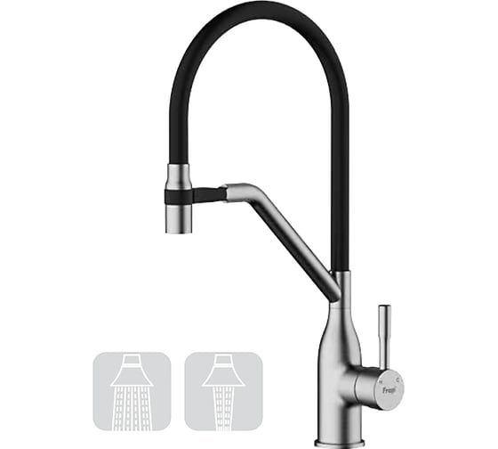 Изображение товара Смеситель для кухни FRAP с гибким изливом F4497-9