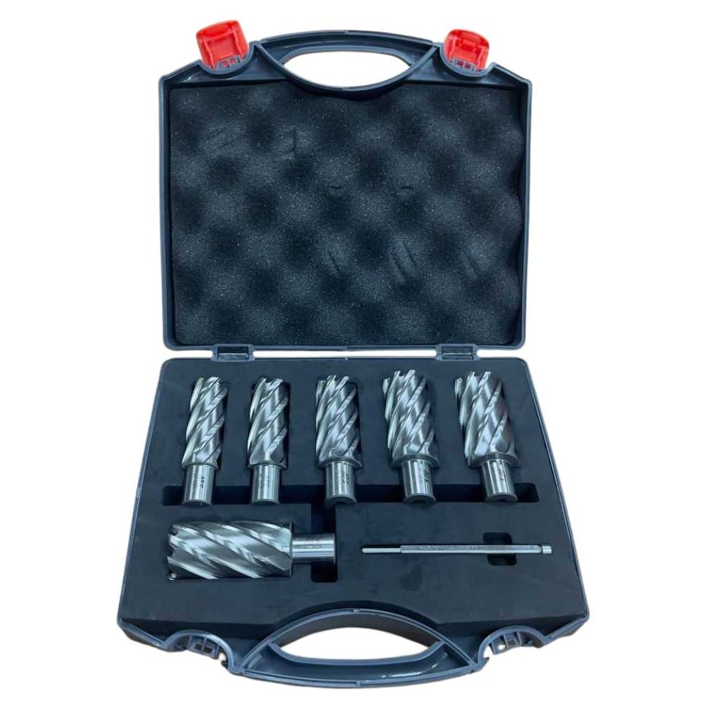 Изображение товара Набор корончатых сверл по металлу AT-S HSS 24-34 мм 55 мм 55 мм Weldon 19