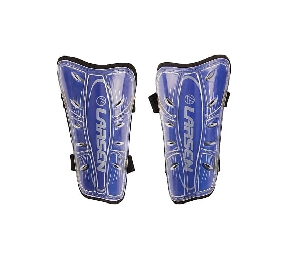 Изображение товара Футбольные щитки Larsen 6860N, голубой, размер S 4690222137293