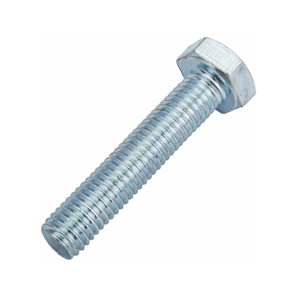 Изображение товара Болт КРЕП-КОМП полная резьба цинк DIN933 18х60 пр 8,8 для крепежа