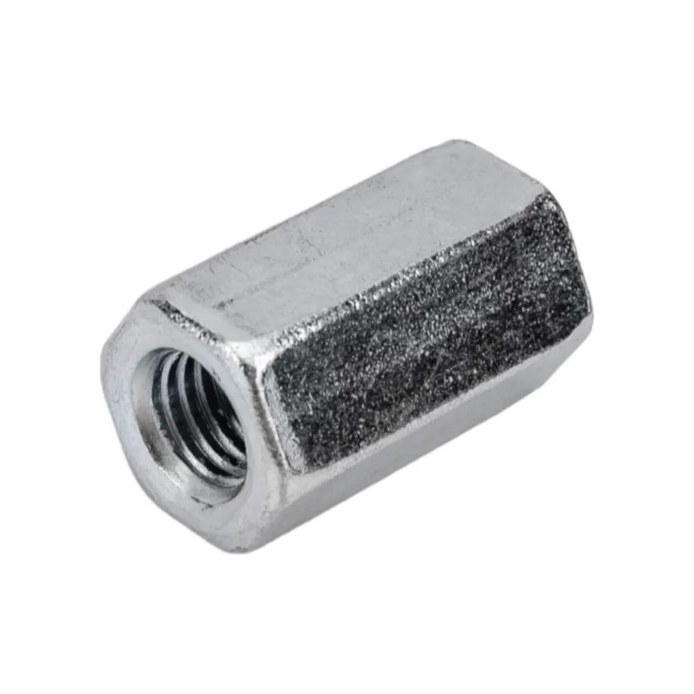 Изображение товара Гайка удлиняющая КРЕП-КОМП цинк DIN6334 М5х15 30 шт для монтажа