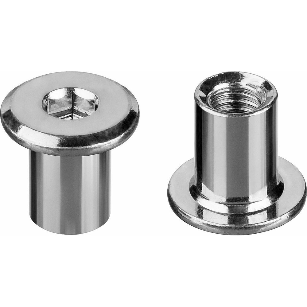 Изображение товара Гайка цилиндрическая ERICSONA 10х16, сталь, М10, малая фасовка