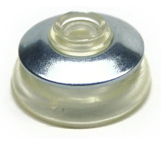 Изображение товара Шайба для поликарбоната КРЕП-КОМП с зонтичным EPDM, Прозрачная 7х25 Малая фасовка (15шт) шк725пмф