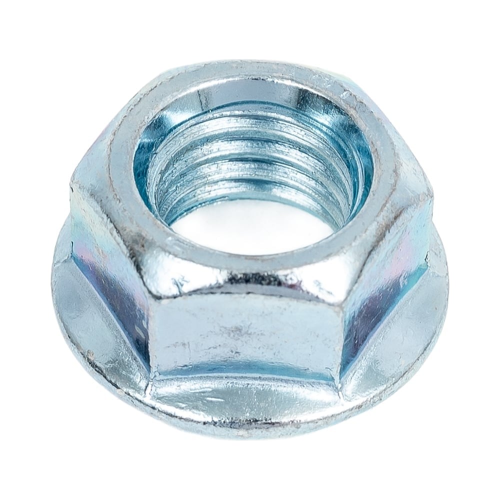 Изображение товара Гайка DIN6923 М10 8.0 без насечки цинк-ламель 200 шт