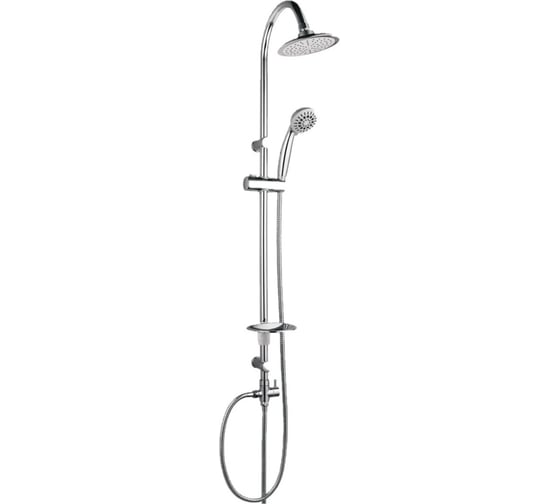 Изображение товара Душевой комплект VIDAGE Valeria, верхний душ, шланг 1.5м, лейка 5 режимов 2505001