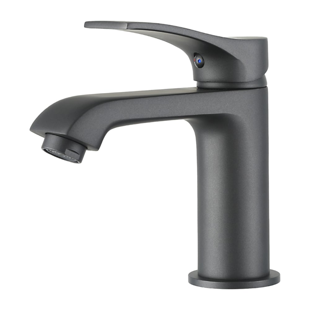 Изображение товара Смеситель для раковины FRAP F1075-9 современный однорычажный графит