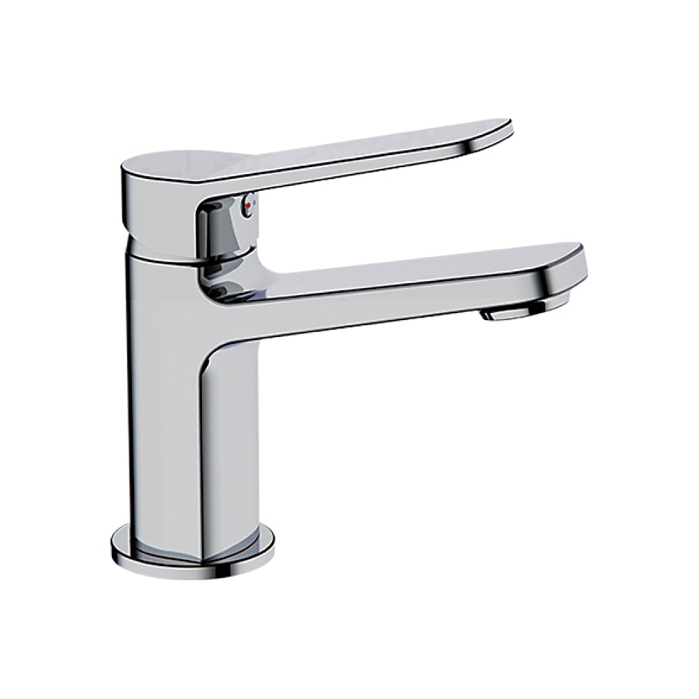 Изображение товара Современный однорычажный смеситель для умывальника FRAP F1061 хром