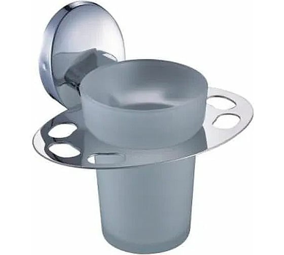 Изображение товара Держатель со стаканом для зубных щеток Ekko E1606-1