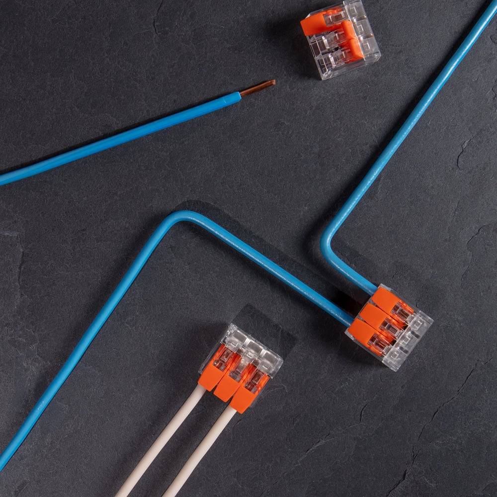 Изображение товара Универсальная клемма REXANT СМК 221-413 3-проводная до 4 мм2 20 шт