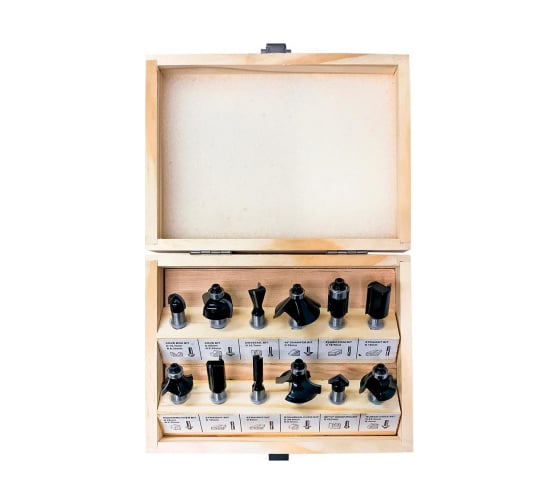 Изображение товара Набор фрез 12 шт REDVERG 6662402