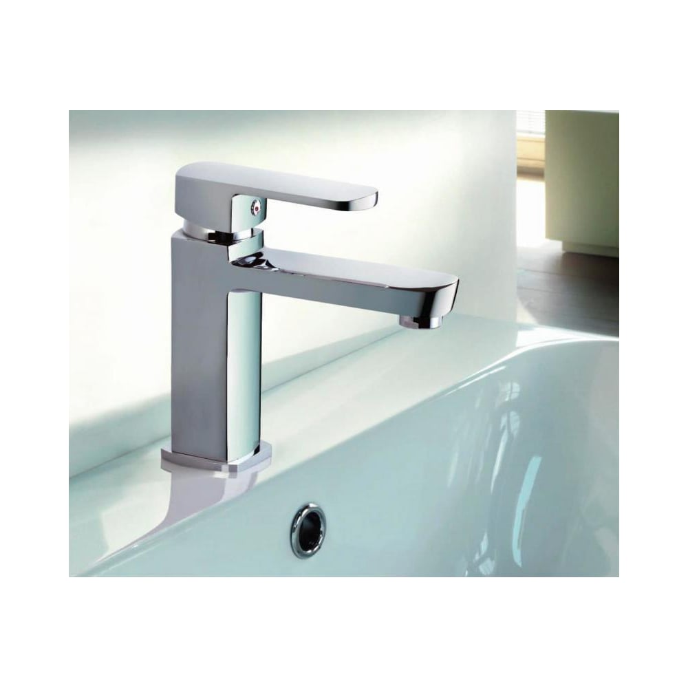 Изображение товара Смеситель для раковины FRAP F1073 однорычажный хромированный латунный