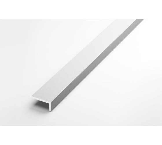 Изображение товара Профиль угловой алюминиевый (5 шт, 20х10х1,5 мм, 2,7 м, анодированный, Серебро) ЛУКА УТ000020770