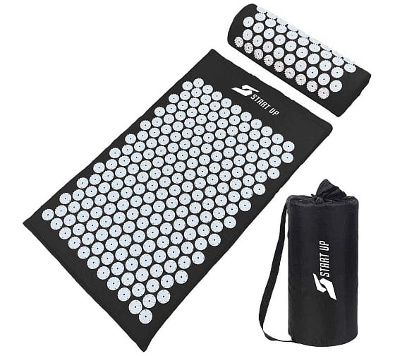 Изображение товара Массажный коврик с шипами + валик Start Up NT50085 4690222170481