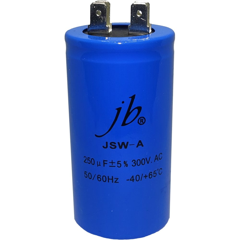Изображение товара Пусковой конденсатор JB Capacitors 250мкФ 300В для электродвигателей