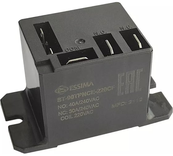 Изображение товара Электромагнитное реле с фланцевым креплением KRAFTAIR ST-90TPNCE-220CF