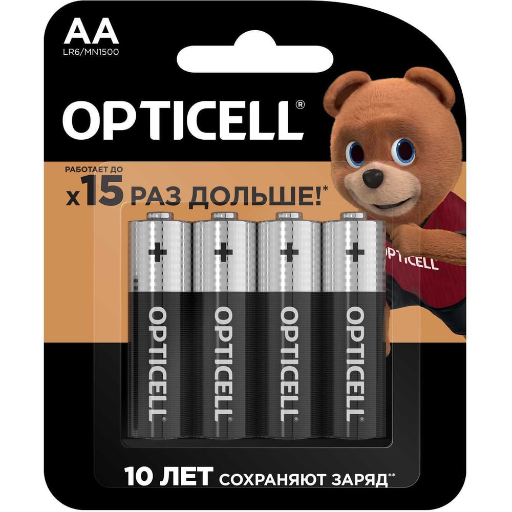 Изображение товара Батарейки OPTICELL Basic AA 4шт 6051001