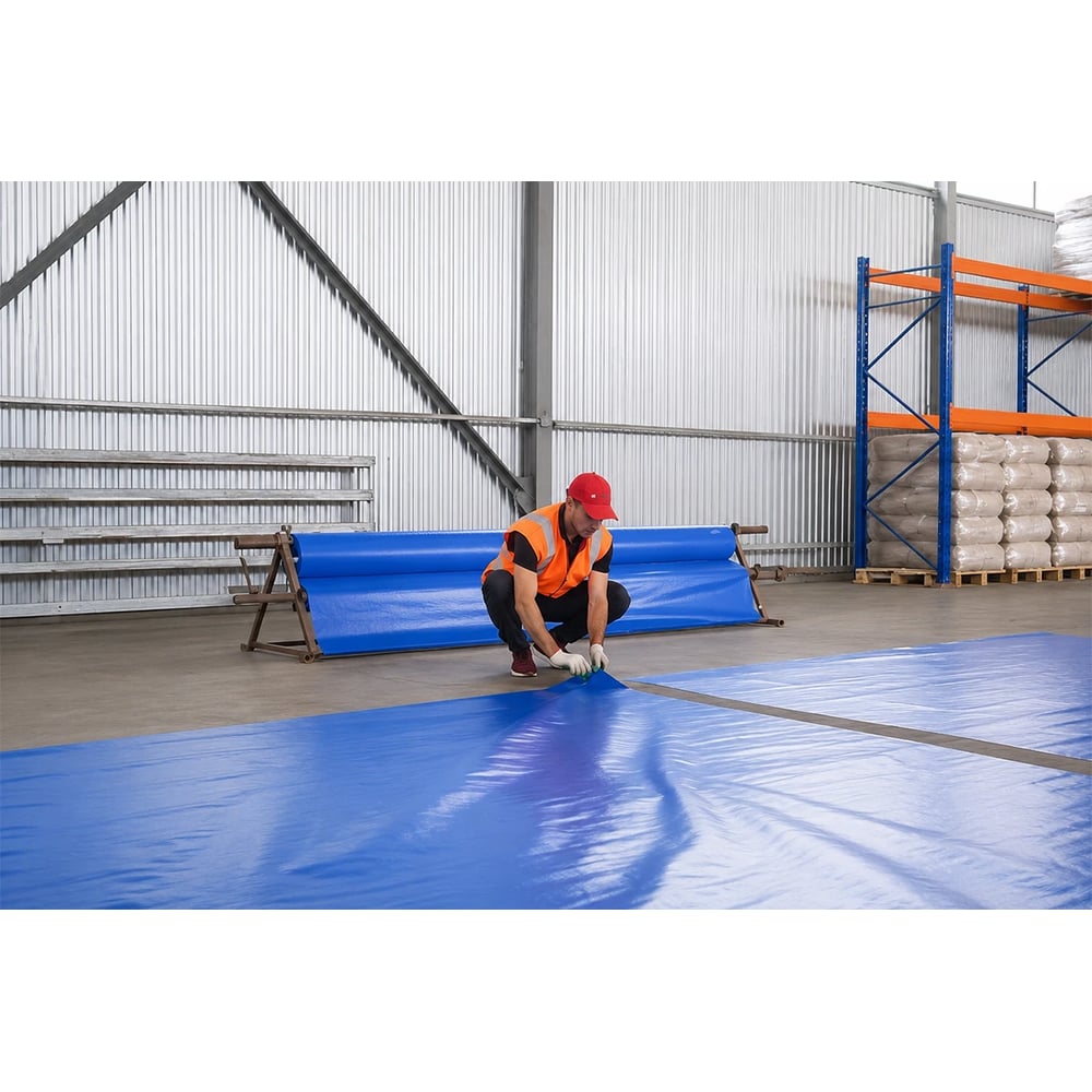 Тент ПВХ в рулоне тентовое полотно SAMGRUPP 3x65 м 195 м2 450 г/м2 SAMC-0792365450