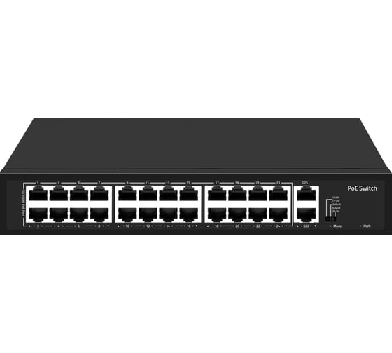 Изображение товара PoE коммутатор Falcon Eye FE-24FPG226 портовый неуправляемый PoE коммутатор 00-00330355