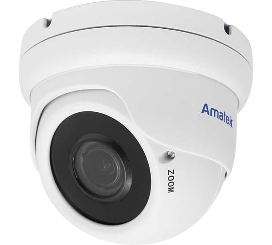 Изображение товара Видеокамера IP купольная Amatek AC-IDV403VA (2.8-12) 7010897