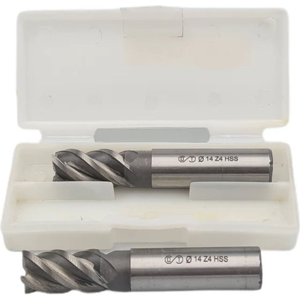 Изображение товара Фреза концевая Vitatools 14 ц/хв 4-х пер. 2-х стор. Р6М5 УТ-00002704