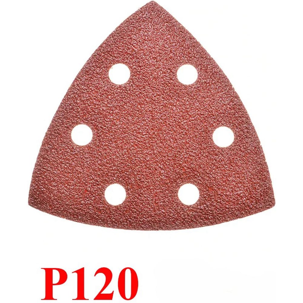Изображение товара Треугольный шлифовальный лист Vitatools 90 мм Р120 для универсальных задач