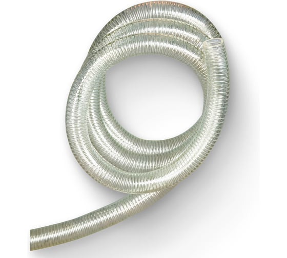 Изображение товара Шланг напорно-всасывающий ООО ТД Гидромаркет 50 мм, для пищевой промышленности, армированный стальной спиралью 30 метров 2 50_60мм GMA-metal hose-foodgrade-double dyuym-30m